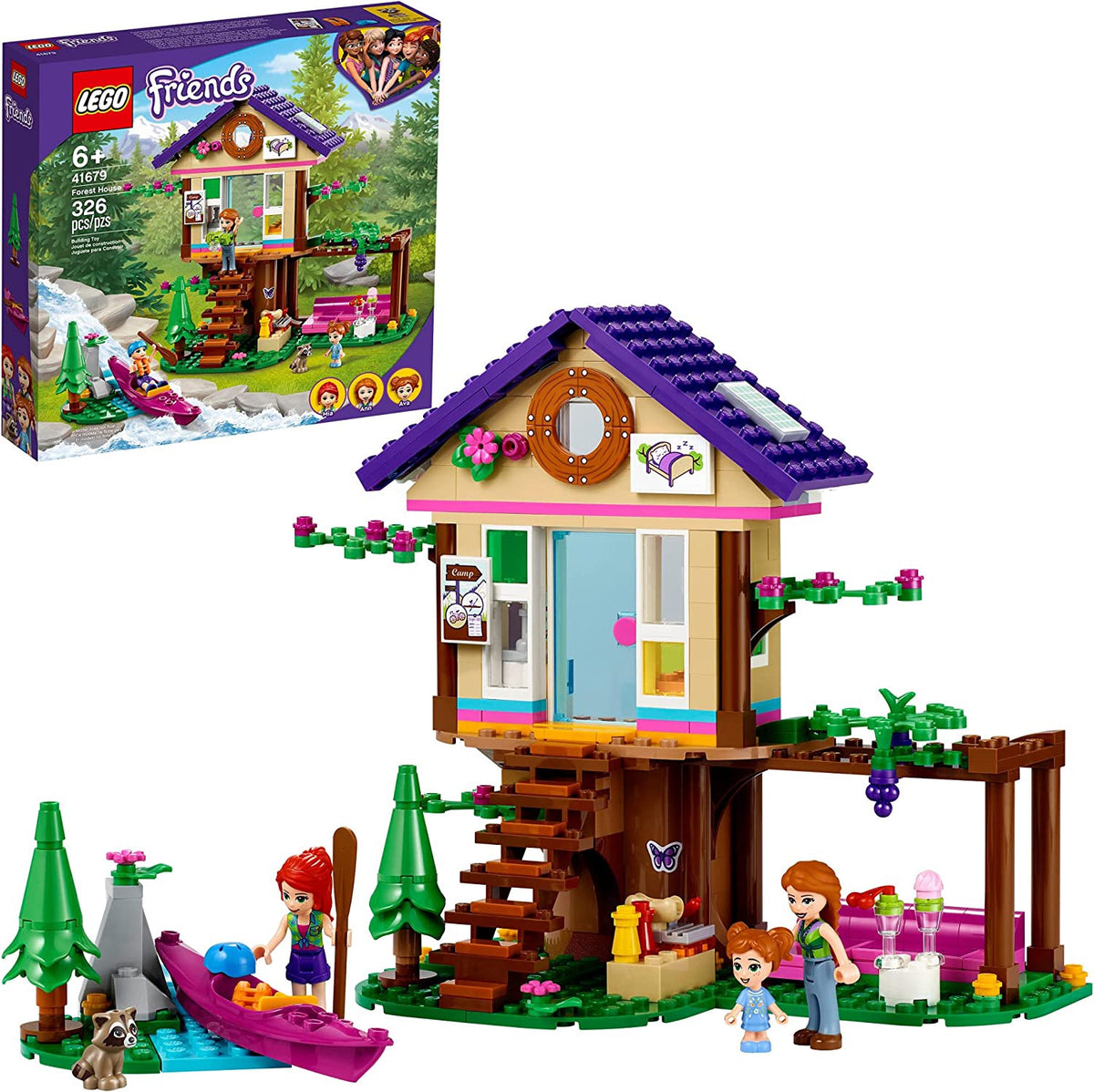 LEGO Toy Friends Forest House 326PCS 41679