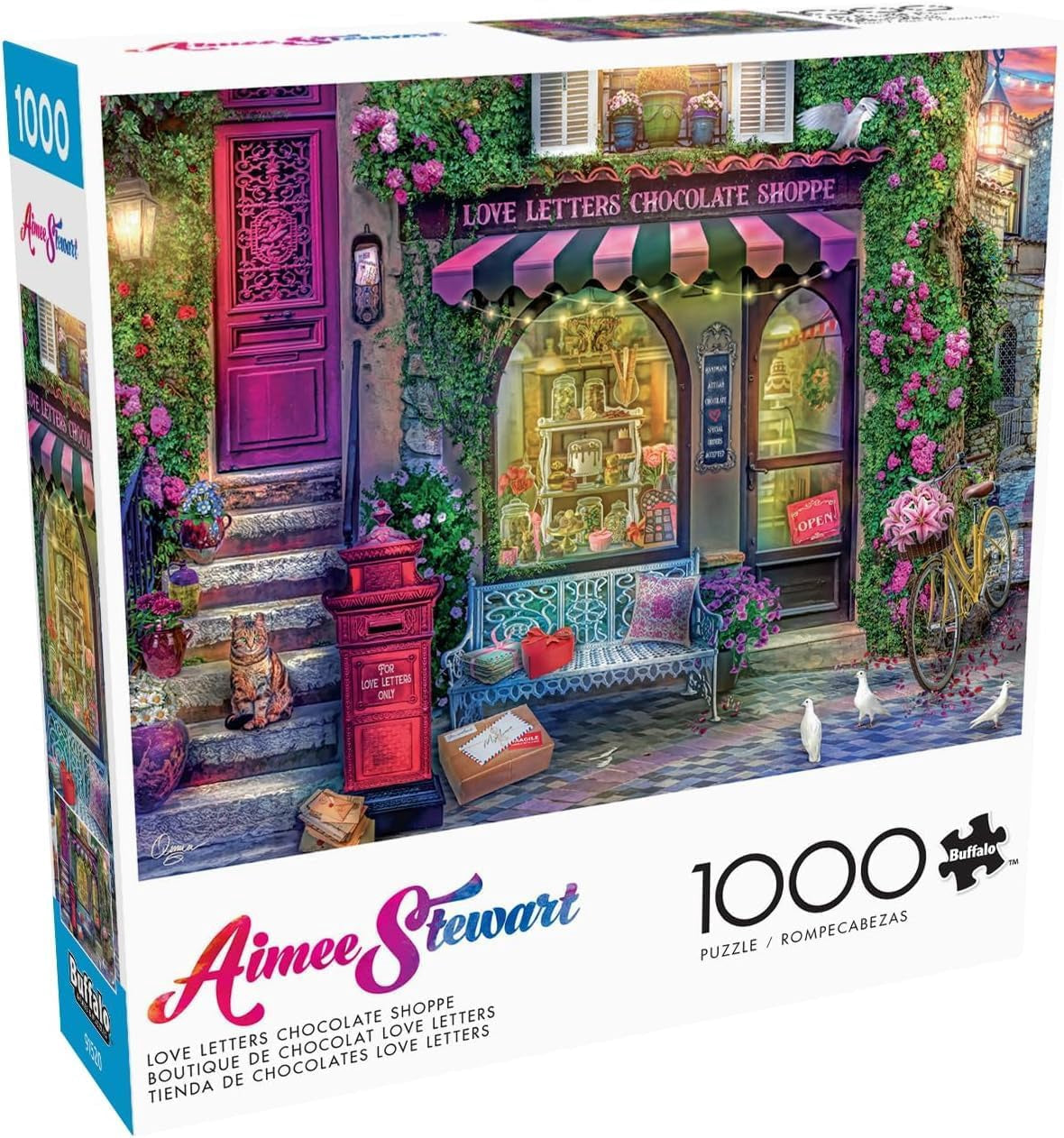 BUFFALO GAMES Puzzle Jigsaw Chocolate Shoppe 1000PCS