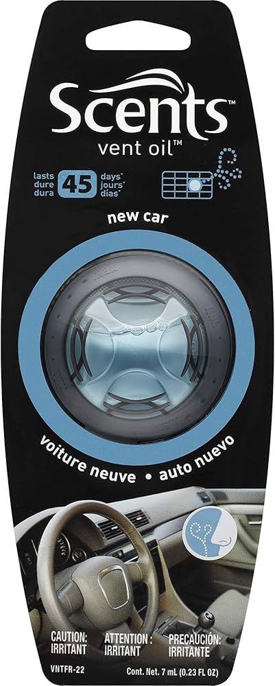 Car Air Freshener Scents Vent Oil New Car VNTFR-22 7ML .23FL OZ