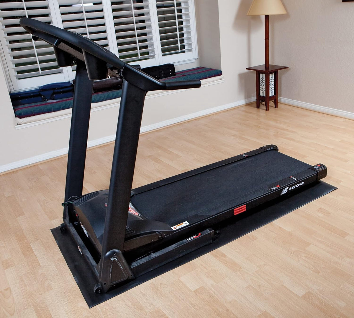 MARCY Gym Mat Floor Protector Under Bike / Treadmill