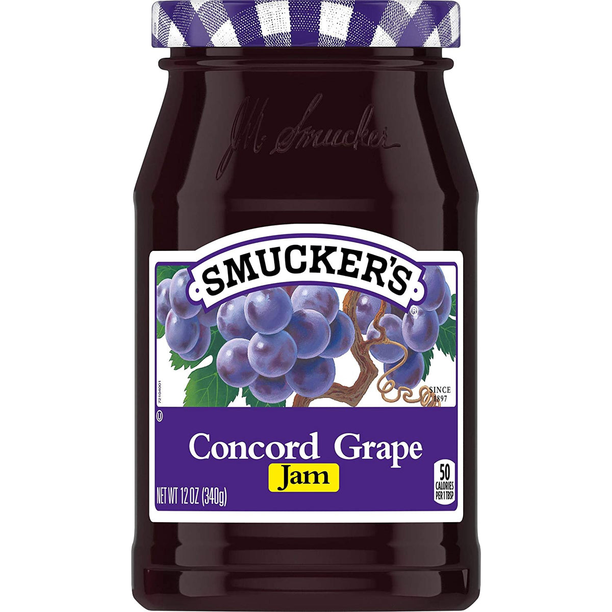 SMUCKER'S Concord Grape Jam 12OZ 340G