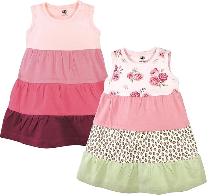 HUDSON BABY Kids Dress Hudson 2PACK Cotton Ombre