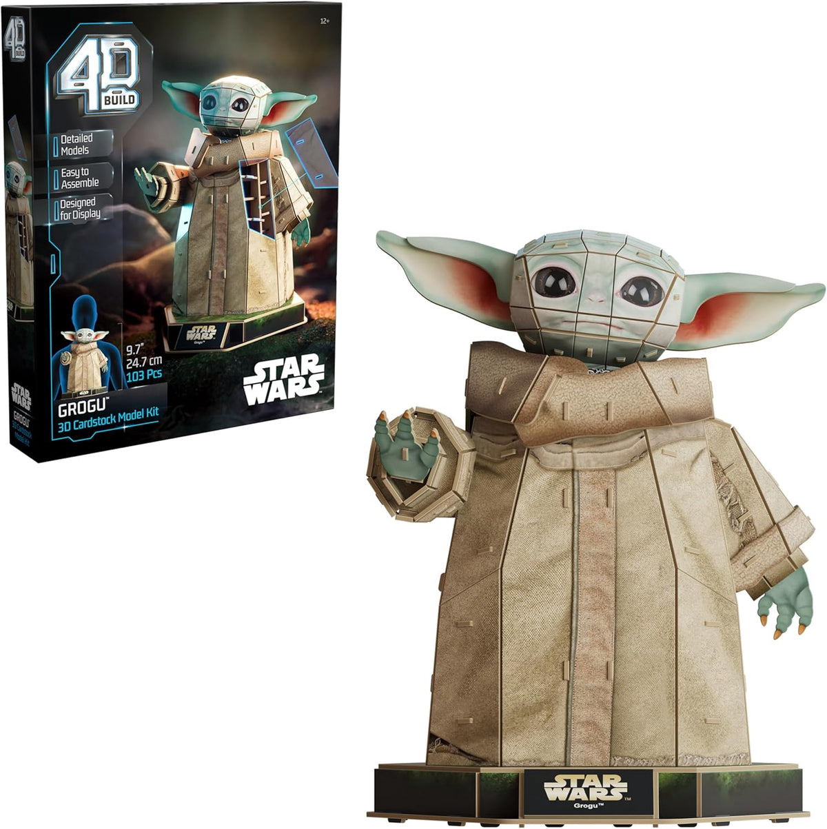 4D BUILD Puzzle Star Wars Grogu 3D Kit