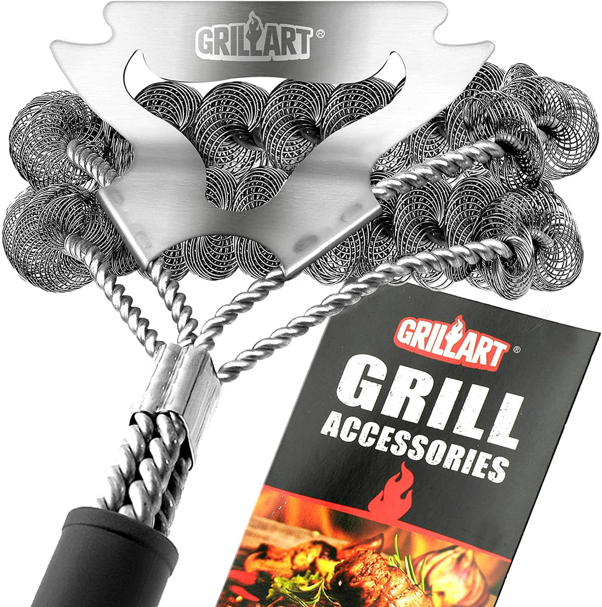 GRILLART Grill Brush 17"