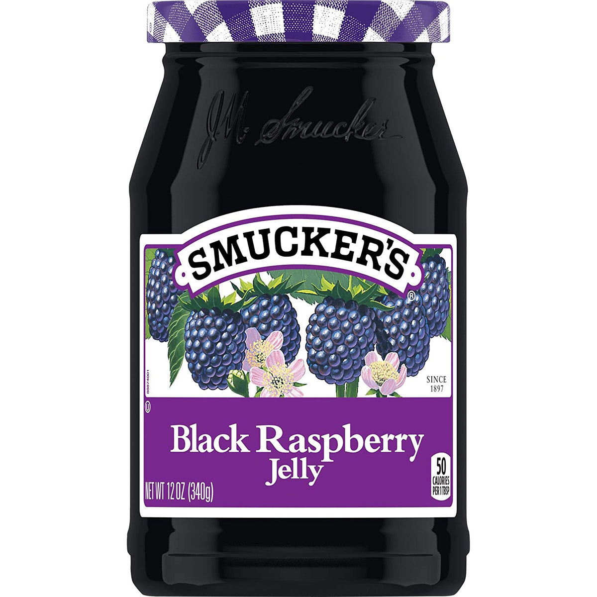 SMUCKER'S Black Raspberry Jelly 12OZ 340G
