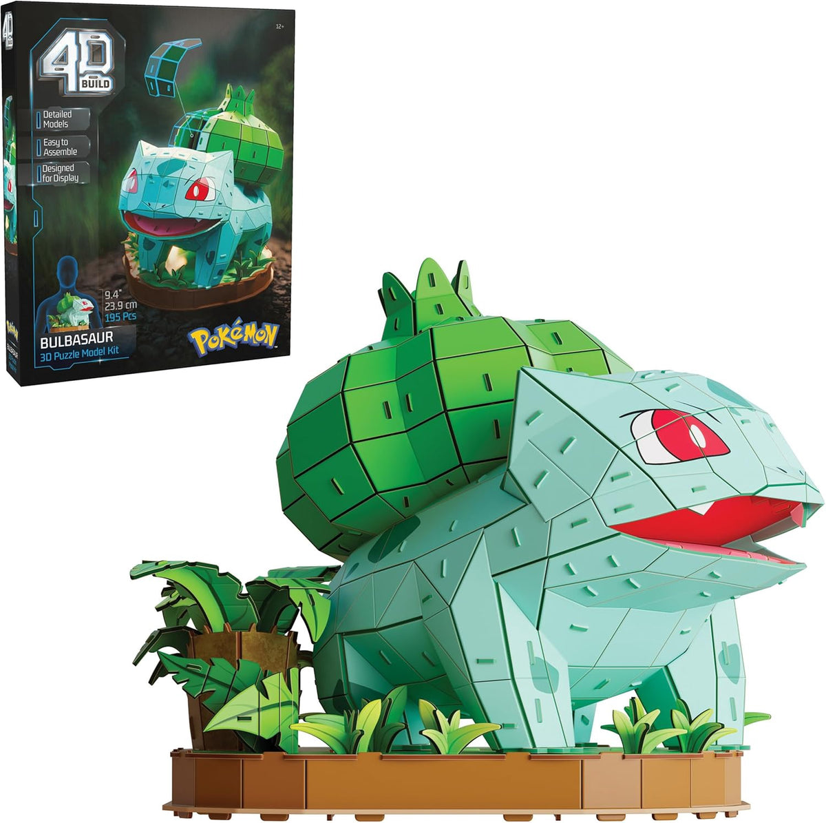 4D BUILD Puzzle Pokemon Bulbasaur 195PCS