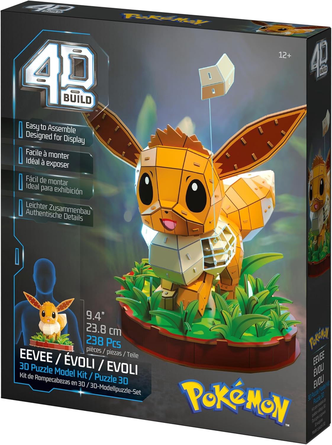 4D BUILD Puzzle Pokémon Eevee 238PCS