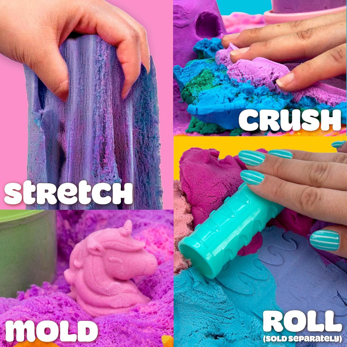PLAY-DOH Toy Sand Slime Bucket