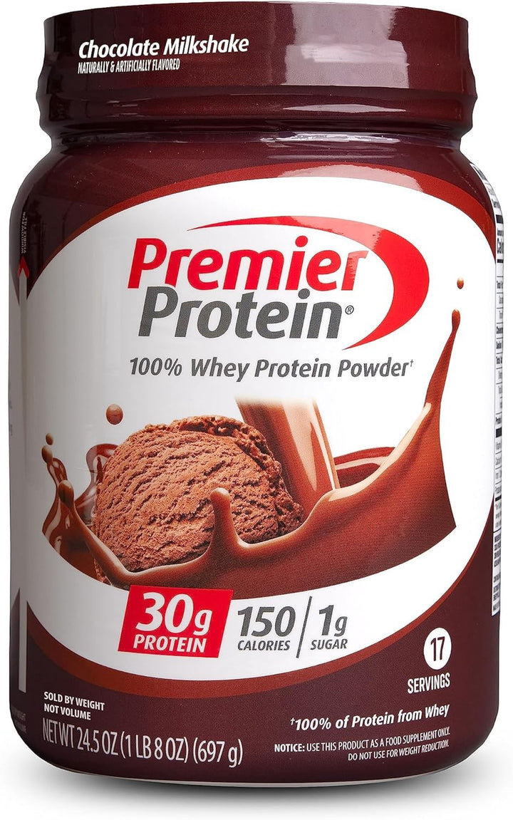 Supplement Premier Protein Powder, Chocolate Milkshake, 30G Protein, 1G Sugar, 1