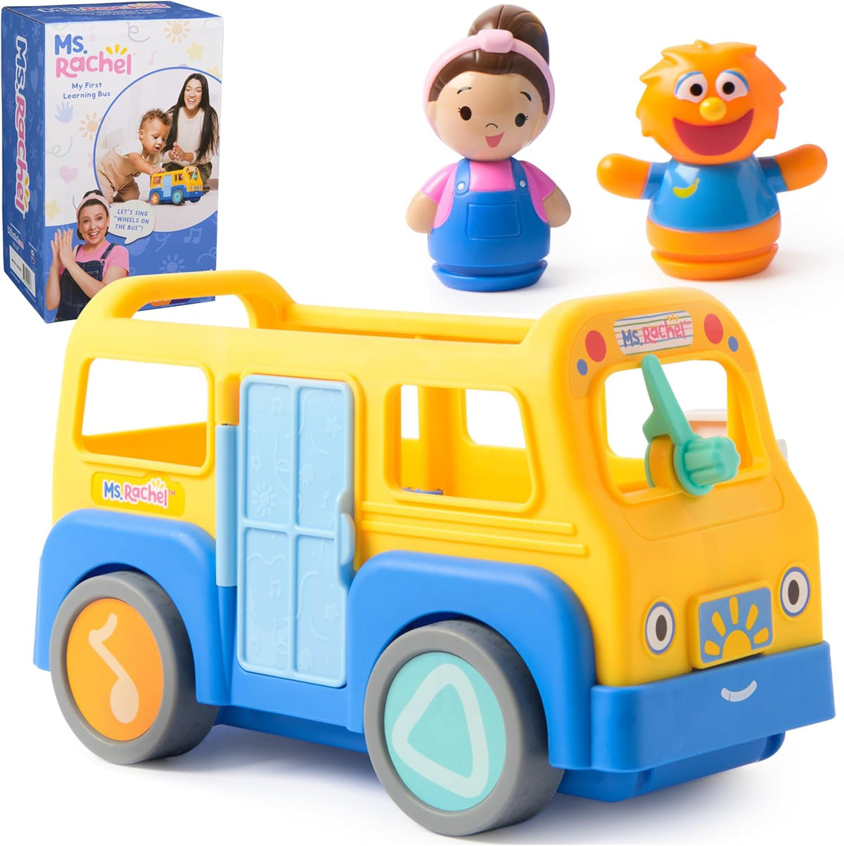 MS. RACHEL Toy Official My First Learning Electronic School Bus