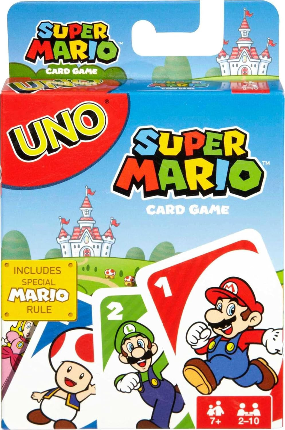 MATTEL Game Uno Super Mario Card