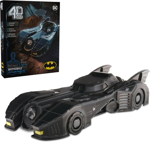 4D BUILD Puzzle DC Batman Batmobile 3D Model Kit 202PCS