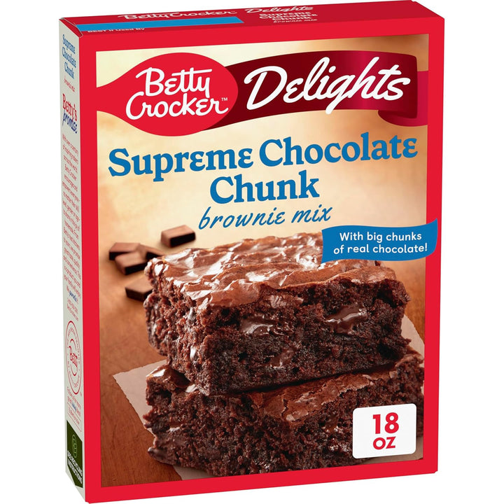BETTY CROCKER Brownie Mix Chocolate Chunk 18OZ