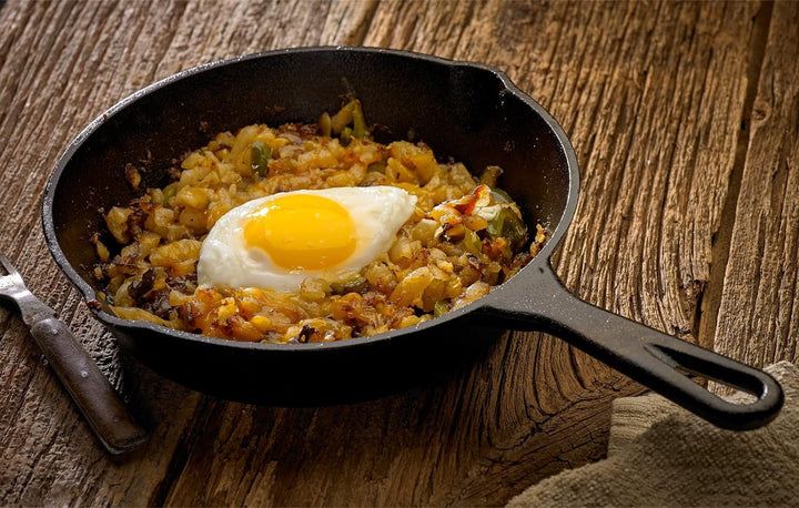 MERCER Skillet Cast Iron 8" Pre Seasoned