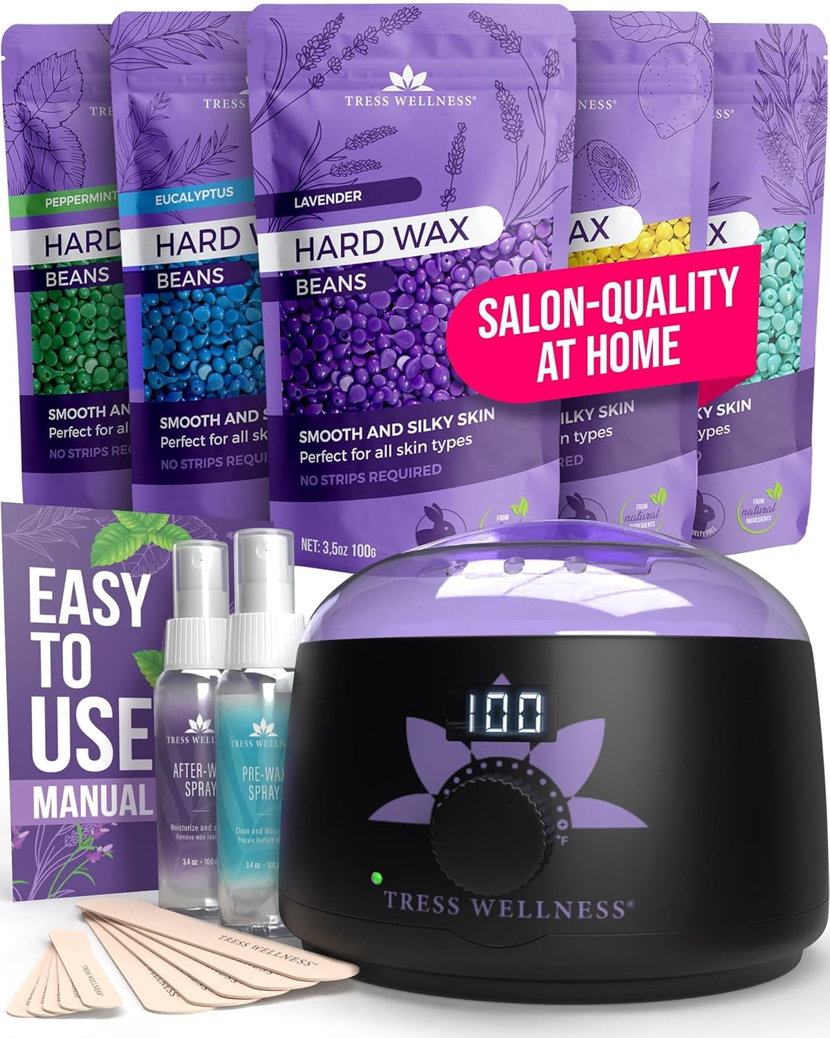TRESS WELLNESS Waxing Kit At Home