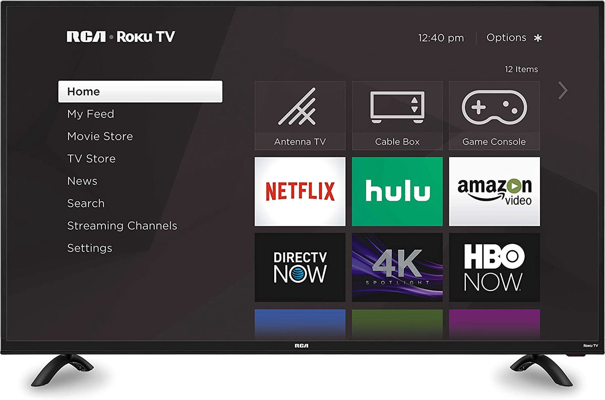 RCA Television 50" RTRU5028-E-CA 4K Ultra HD Roku Smart LED