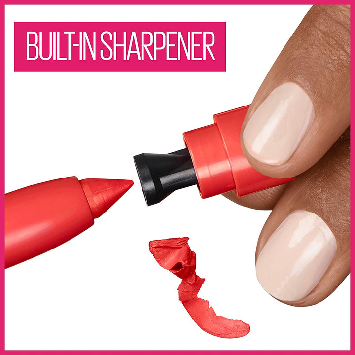 MAYBELLINE NEW YORK Makeup Lipstick Maybelline Super Stay Ink Crayon Precision Tip Matte W/ BUILT-IN Sharpener