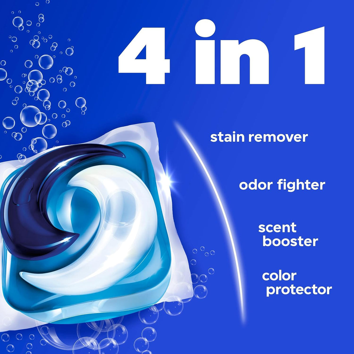 TIDE Washing Machine Detergent 4-IN-1 Ultra Oxi Pods 85COUNT