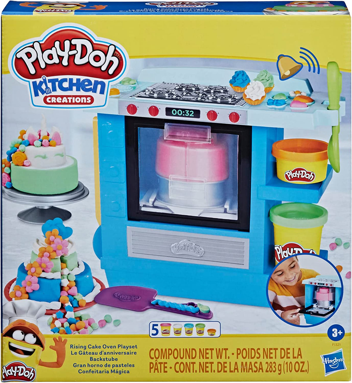 PLAY-DOH Toy Kitchen Oven Playset