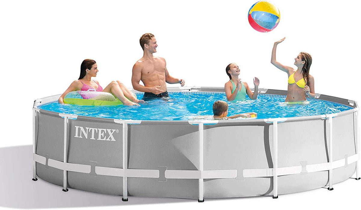 INTEX Pool 26719EH 14' X 42" Prism Frame with Filter Pump