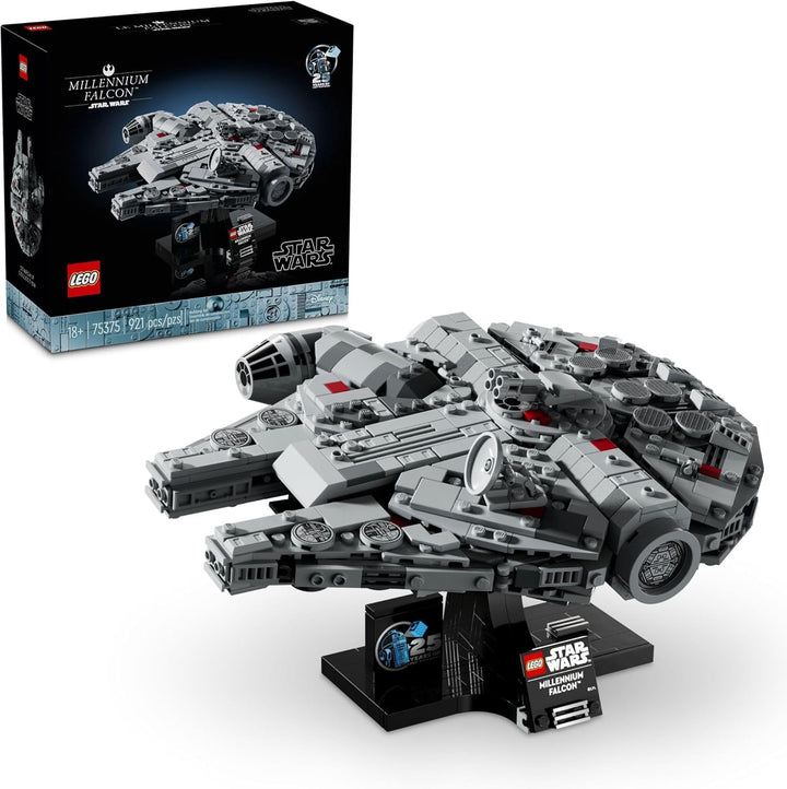 LEGO Toy Star Wars Millennium Falcon 25TH Anniversary Collectible 921PCS 75375