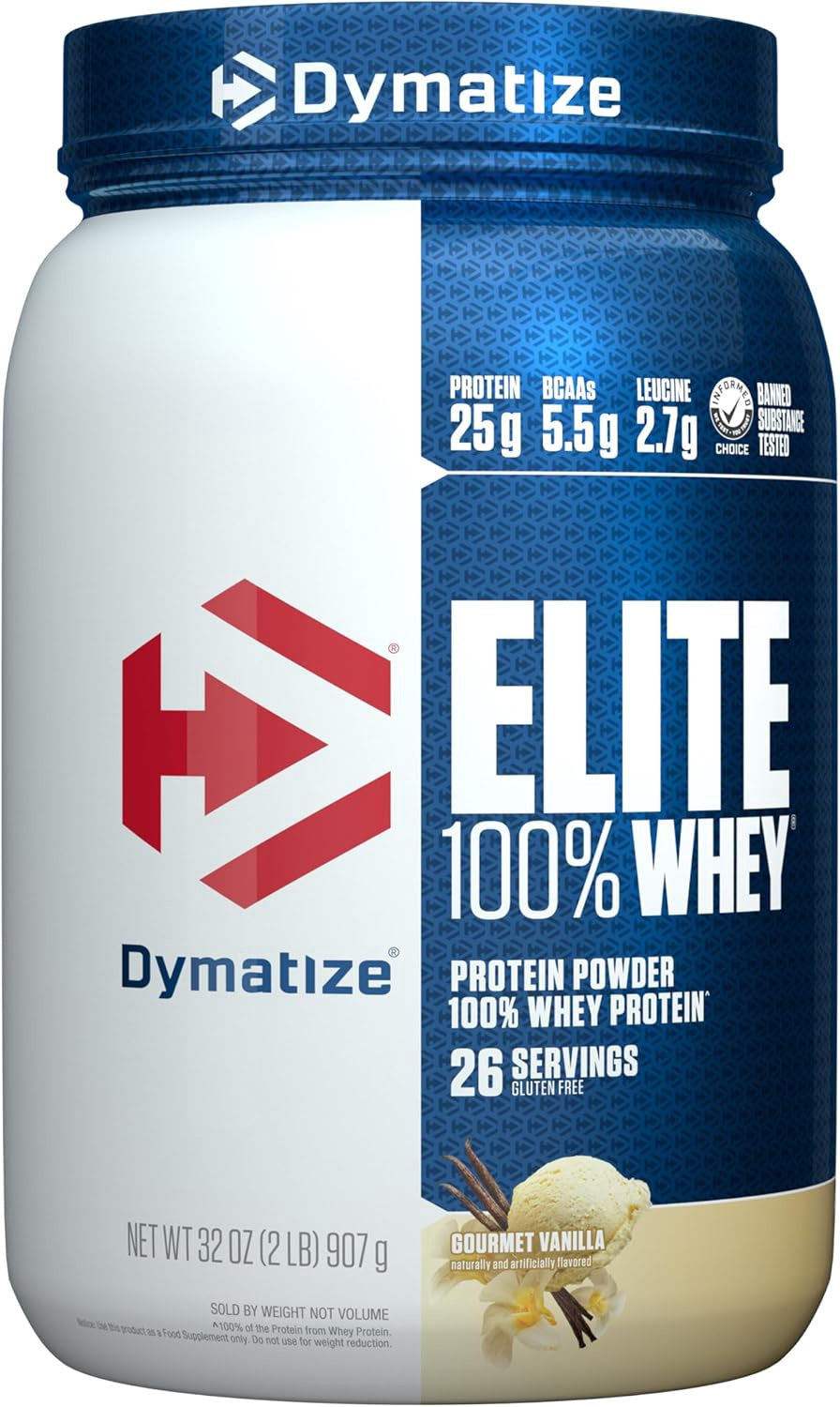 DYMATIZE Supplement Elite Whey Protein Powder 2LBS