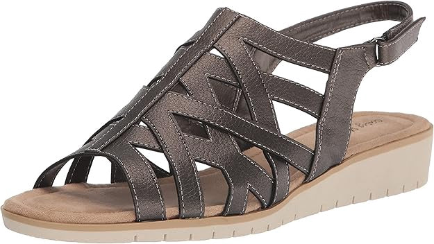 EASY STREET Footwear Women Carly Wedge Sandal