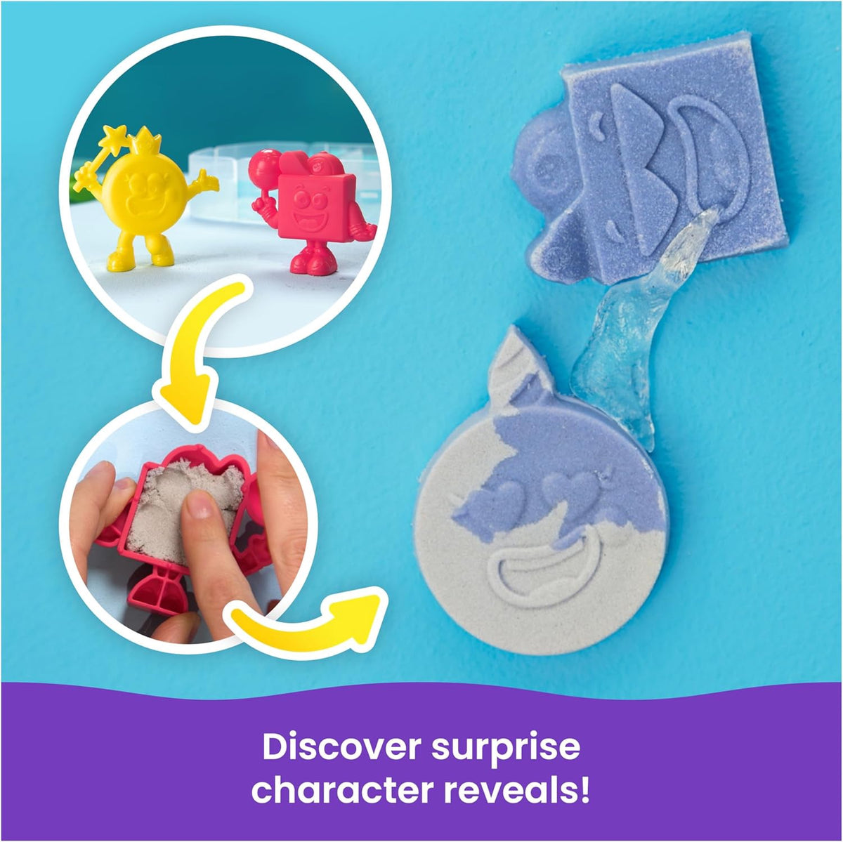 KINETIC SAND Toy Splash Starter Case