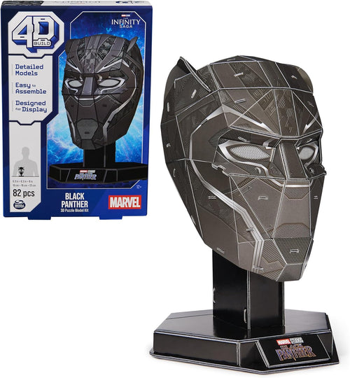 4D BUILD Puzzle Black Panther / Spiderman 3D Kit / Black Panther / Spiderman