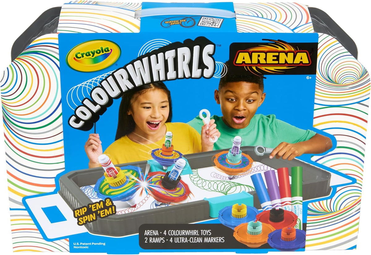 CRAYOLA Toy Colourwhirls Battle Arena Art Game