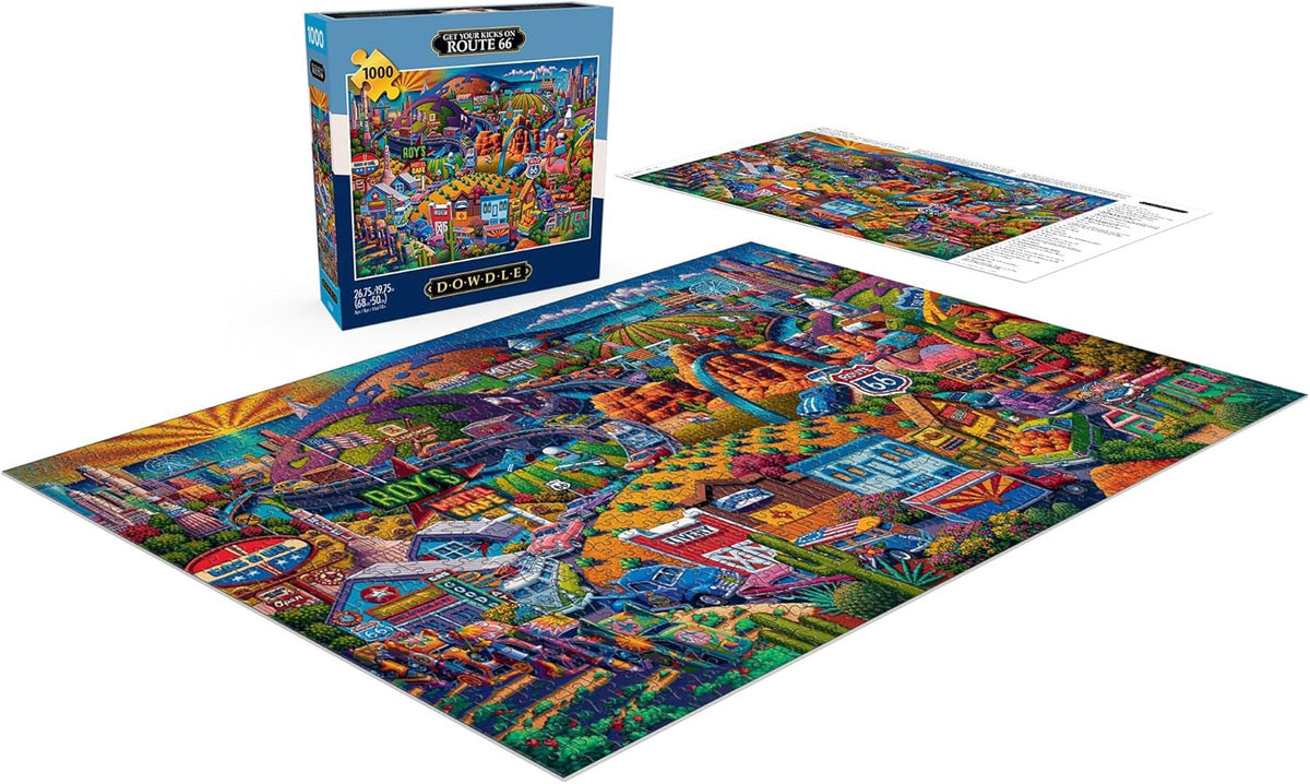 BUFFALO GAMES Puzzle Jigsaw Route 66 1000PC