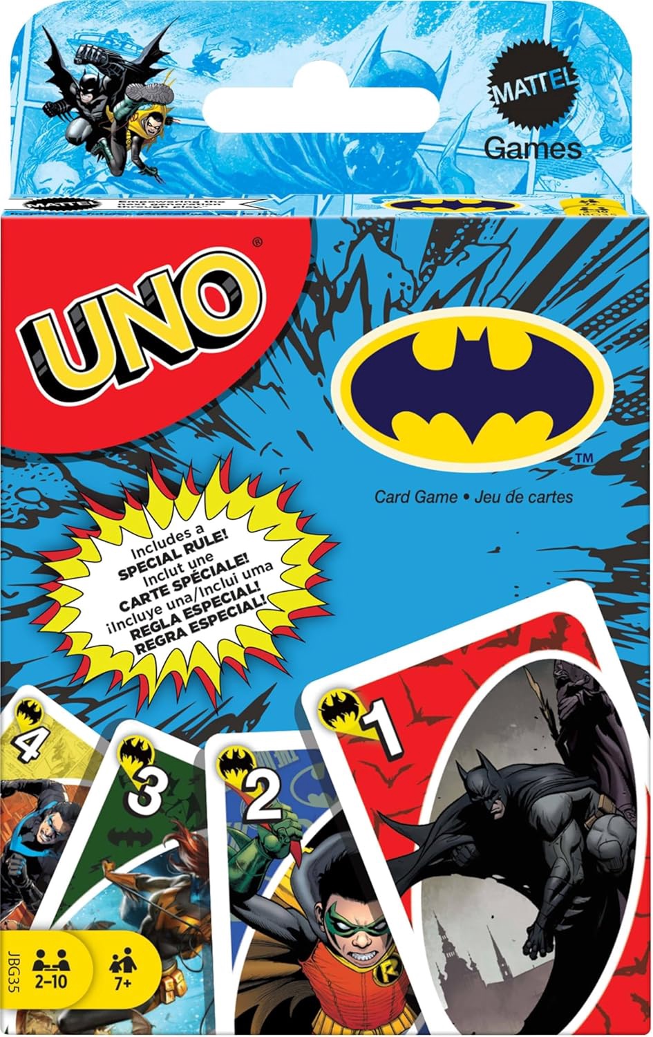 MATTEL Game Uno Batman