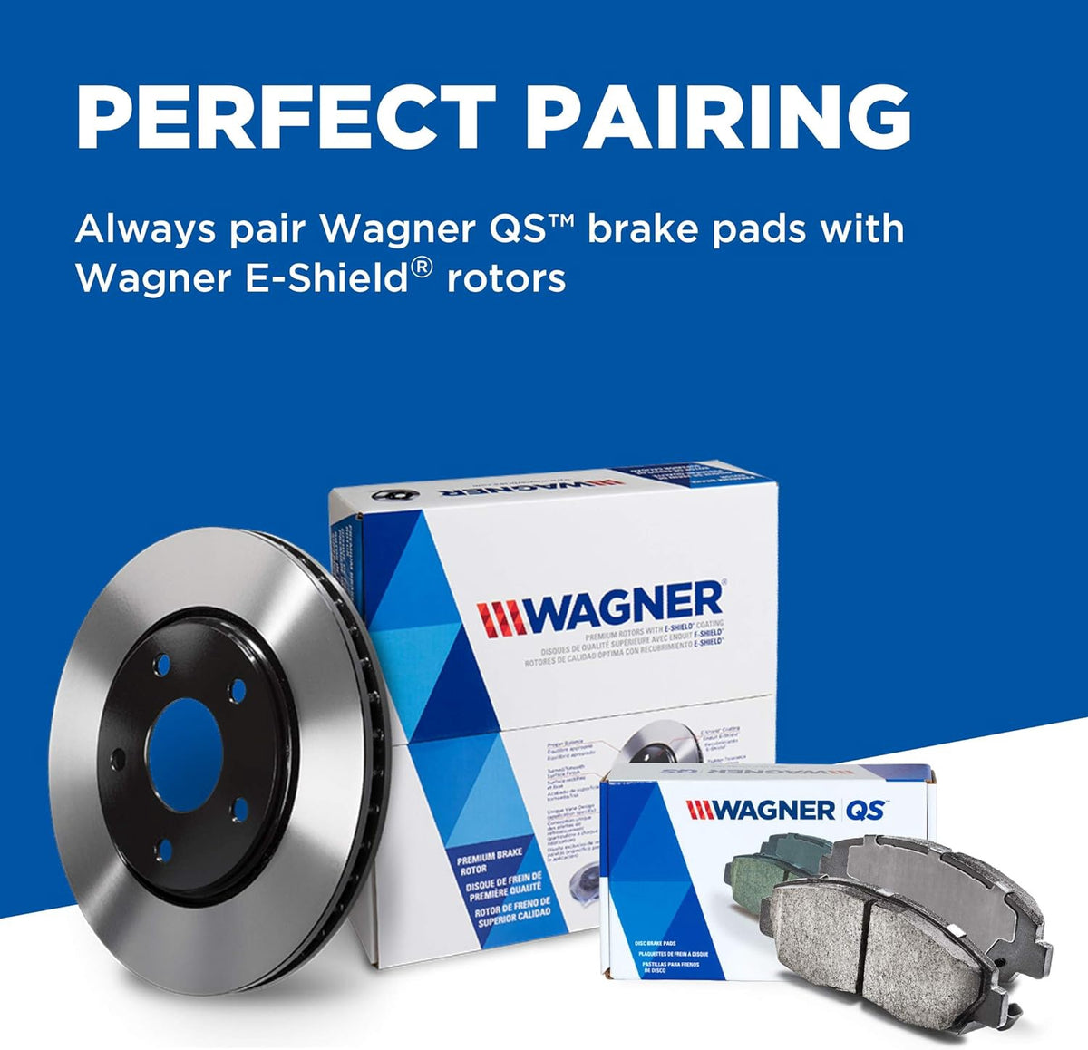 WAGNER Car Brakes Pad ZD923 Quick Stop Noah Voxy