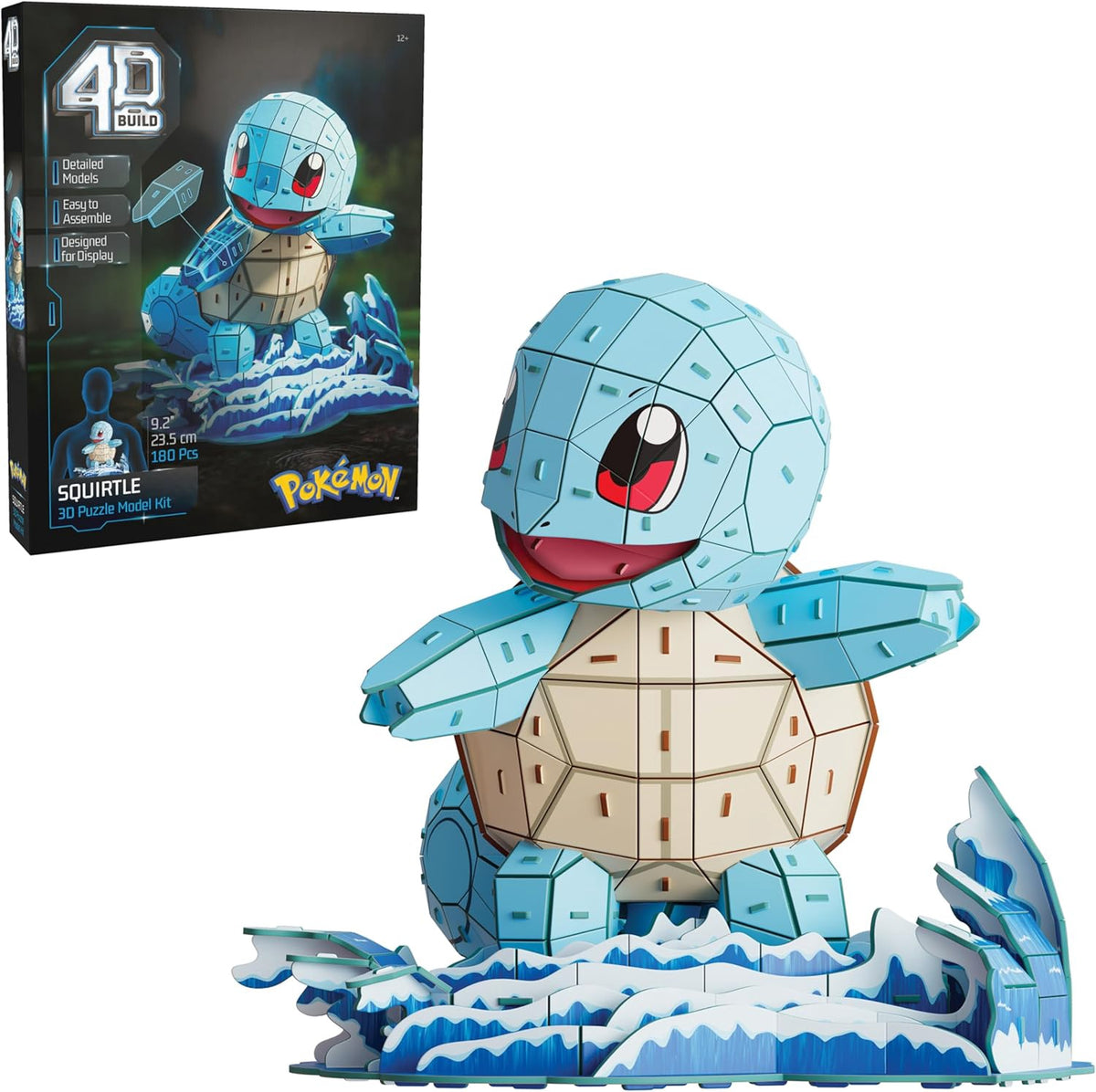 4D BUILD Puzzle Pokemon Squirtle 180PCS