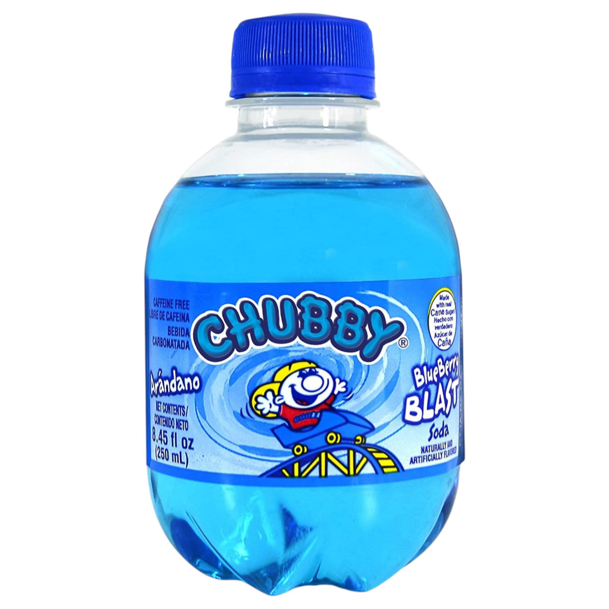 CHUBBY Blueberry Blast Soda 250ML