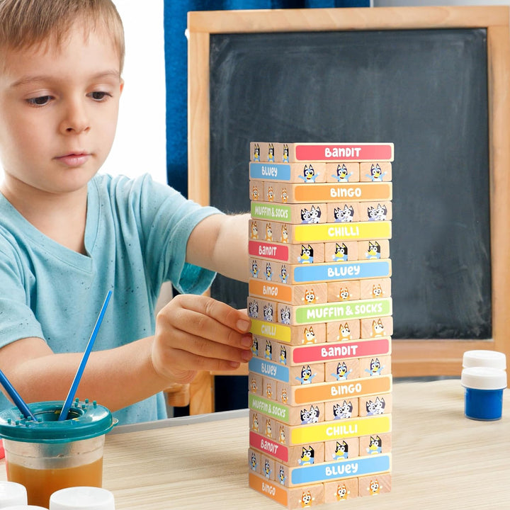 8TH WONDER Toy Bluey Stackable Tumbling Tower