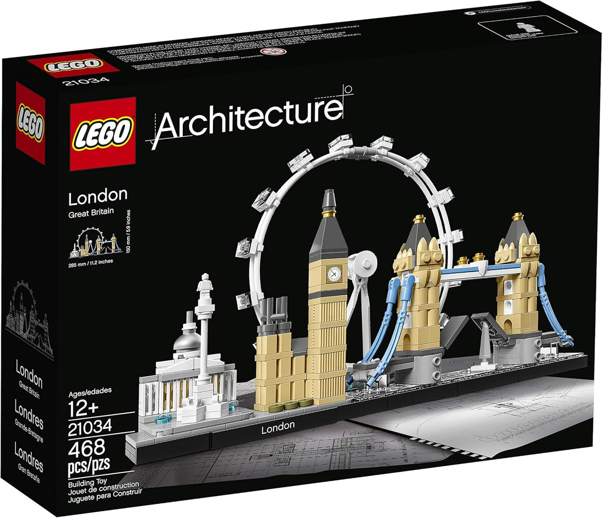 LEGO Toy Architecture London Skyline Collection 21034 468PCS