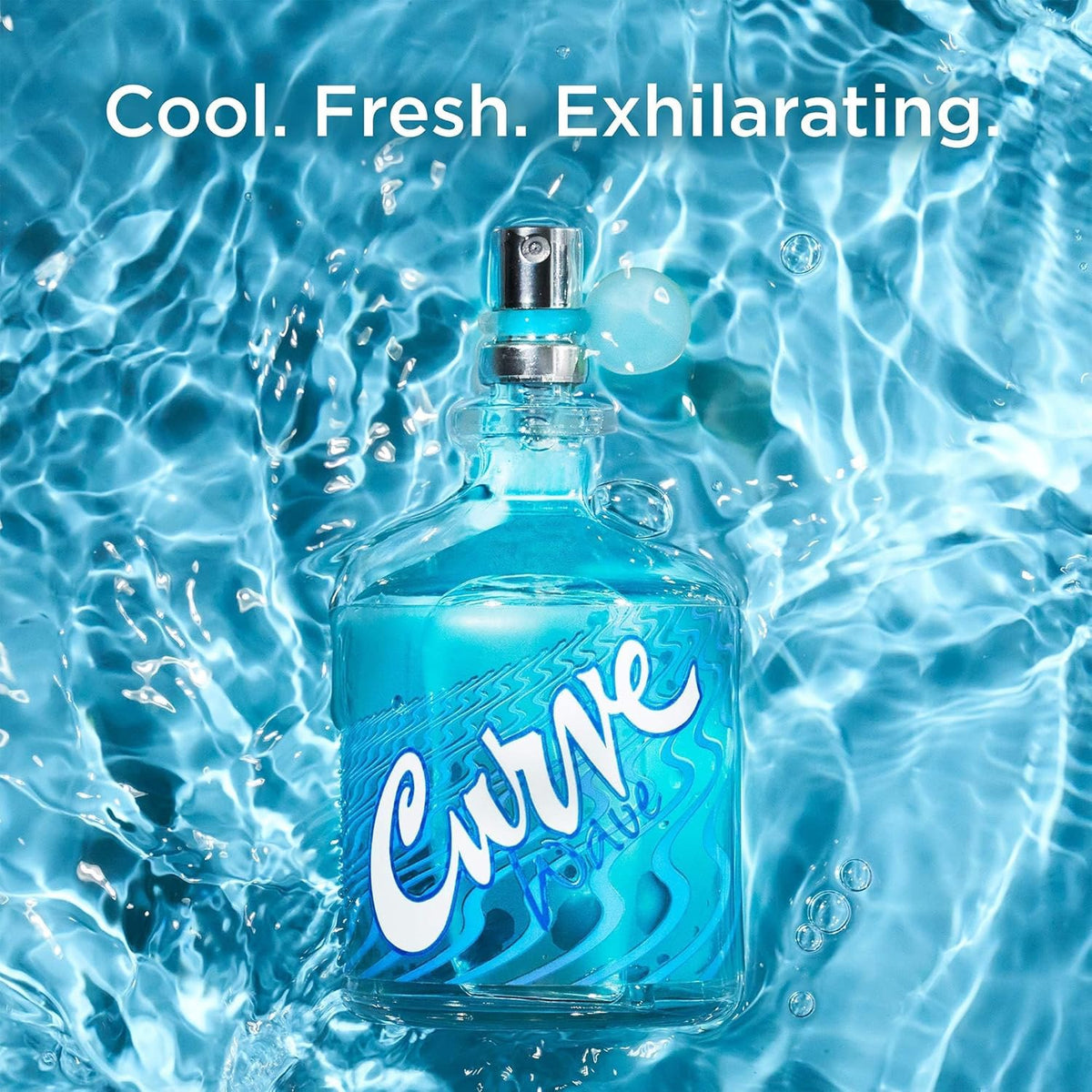 CURVE BY LIZ CLAIBORNE Fragrance Men Curve Wave Cologne Spray 4.2OZ
