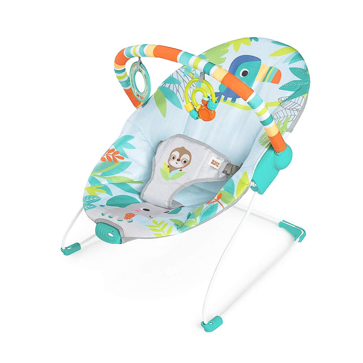 BRIGHT STARTS Baby Bouncer Flamingo Vibes / Rainforest Vibrating