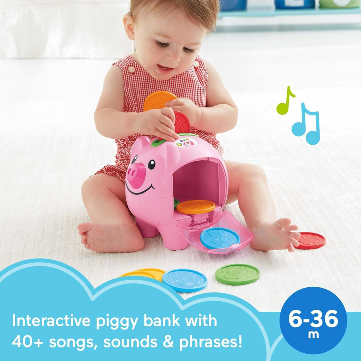 FISHER-PRICE Toy Smart Stages Piggy Bank