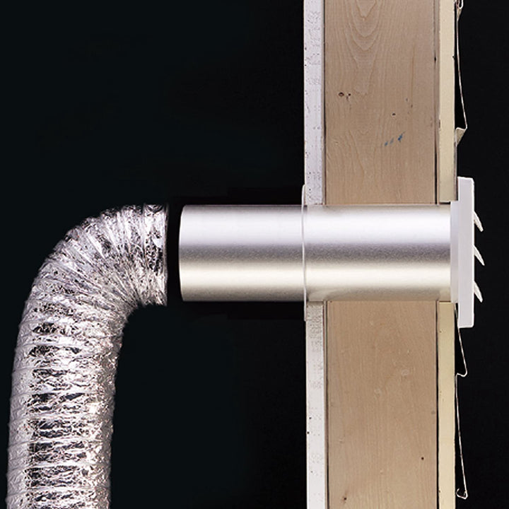DEFLECT Duct Vent Kit 4" -O FAUL0408FK SK8WFW 8' Dryer Flex