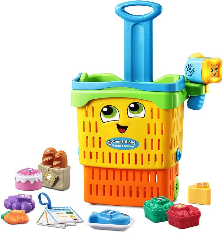 LEAPFROG Toy Count Along Basket and Scanner