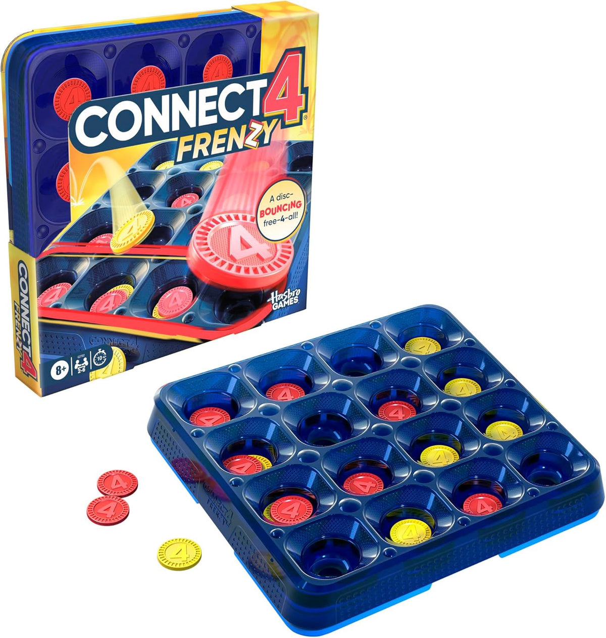 HASBRO Game Connect 4 Frenzy