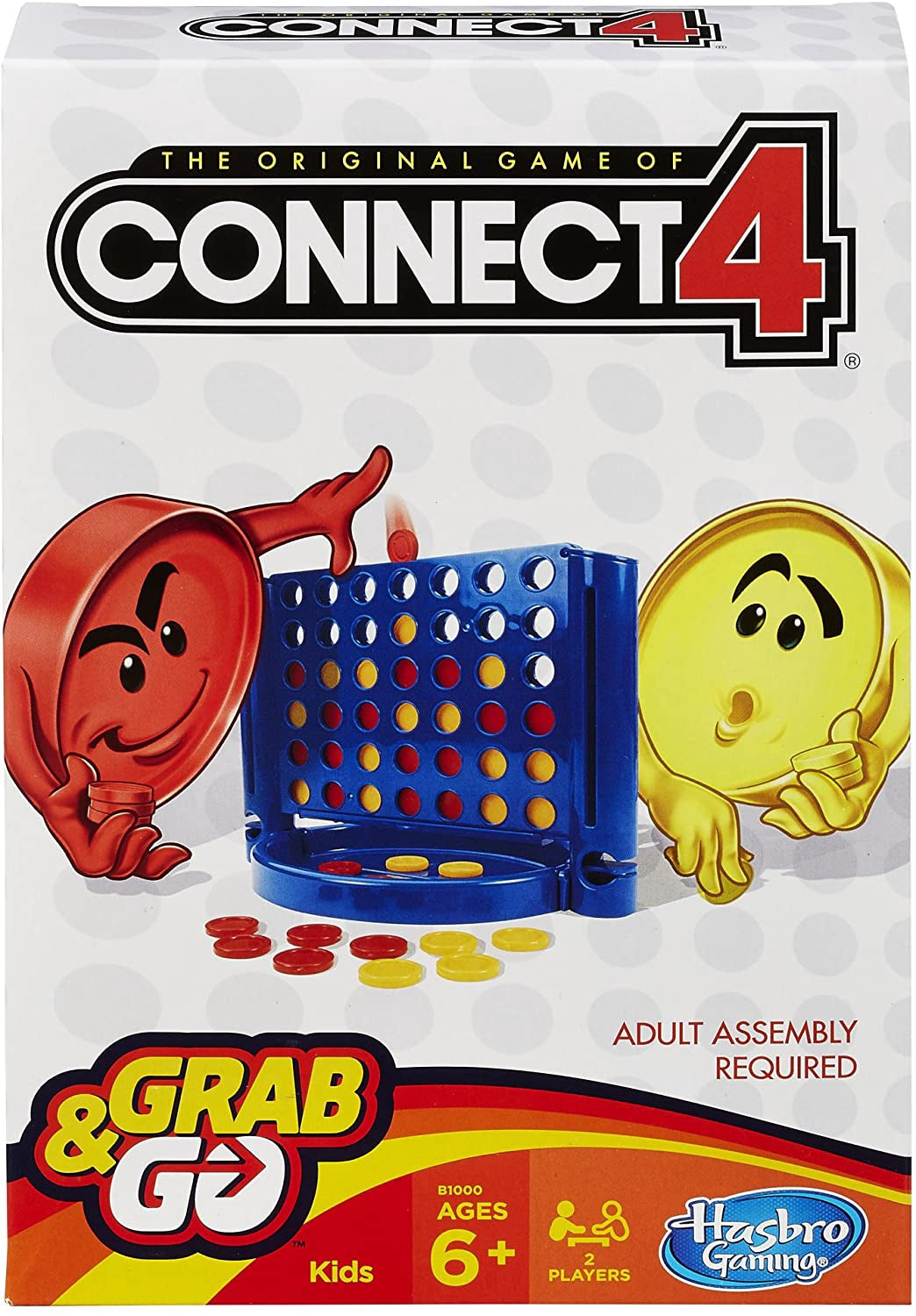 HASBRO Toy Game Connect 4 Grab & Go