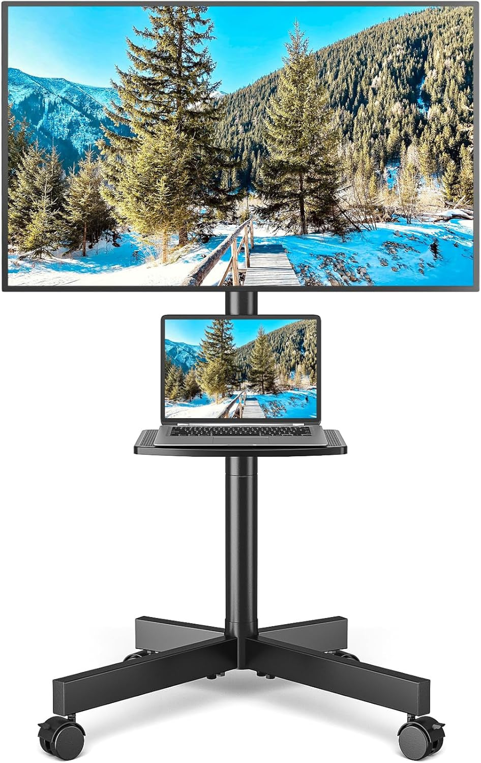 TV Stand Portable Rolling Adjustable MT2004A