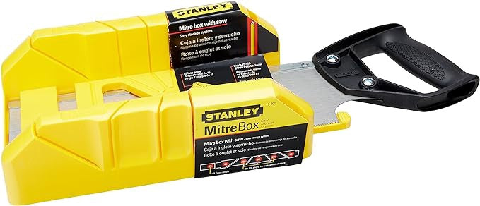 STANLEY Mitre Box 12" 19-800 with Saw