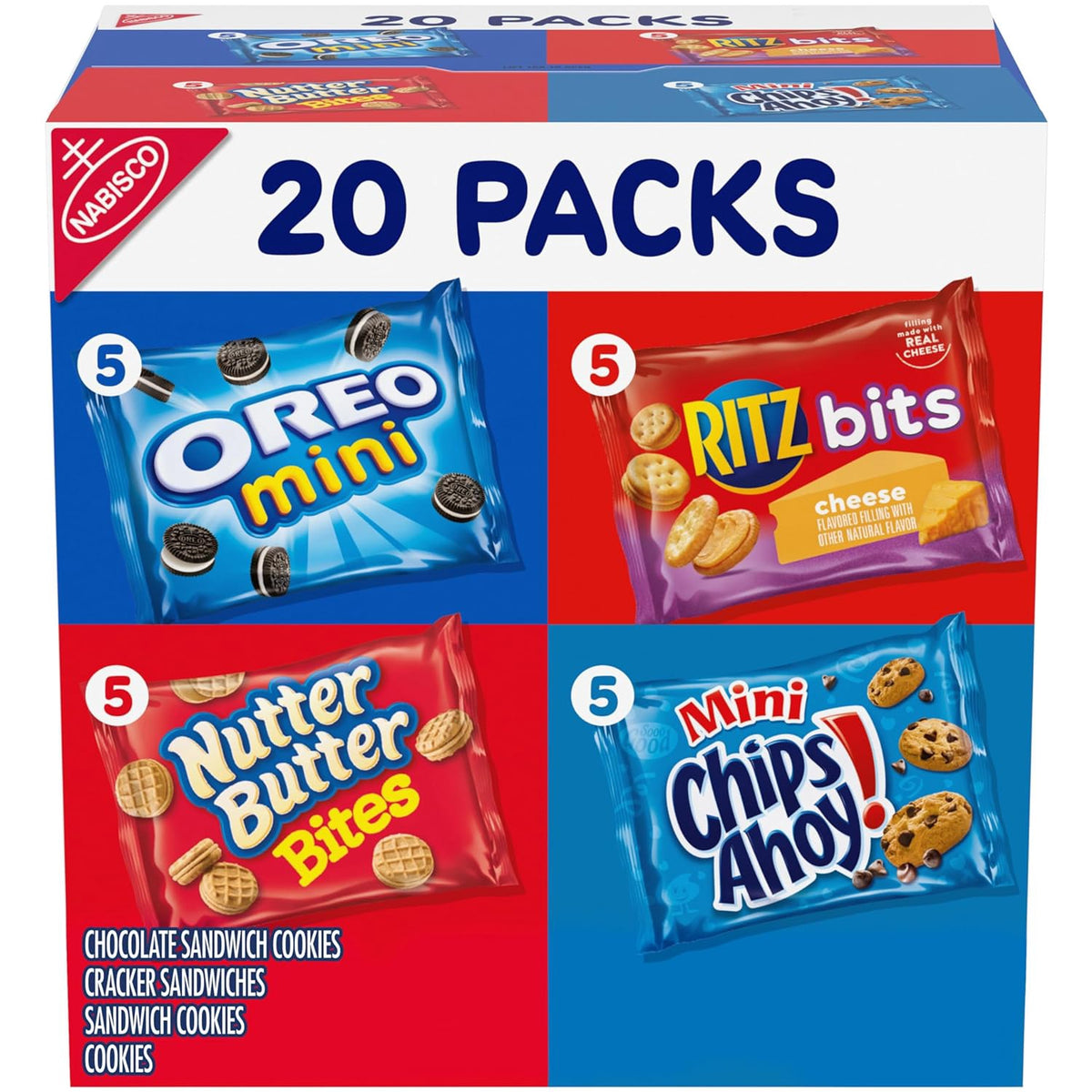 NABISCO Variety Box Mini 20PACKS