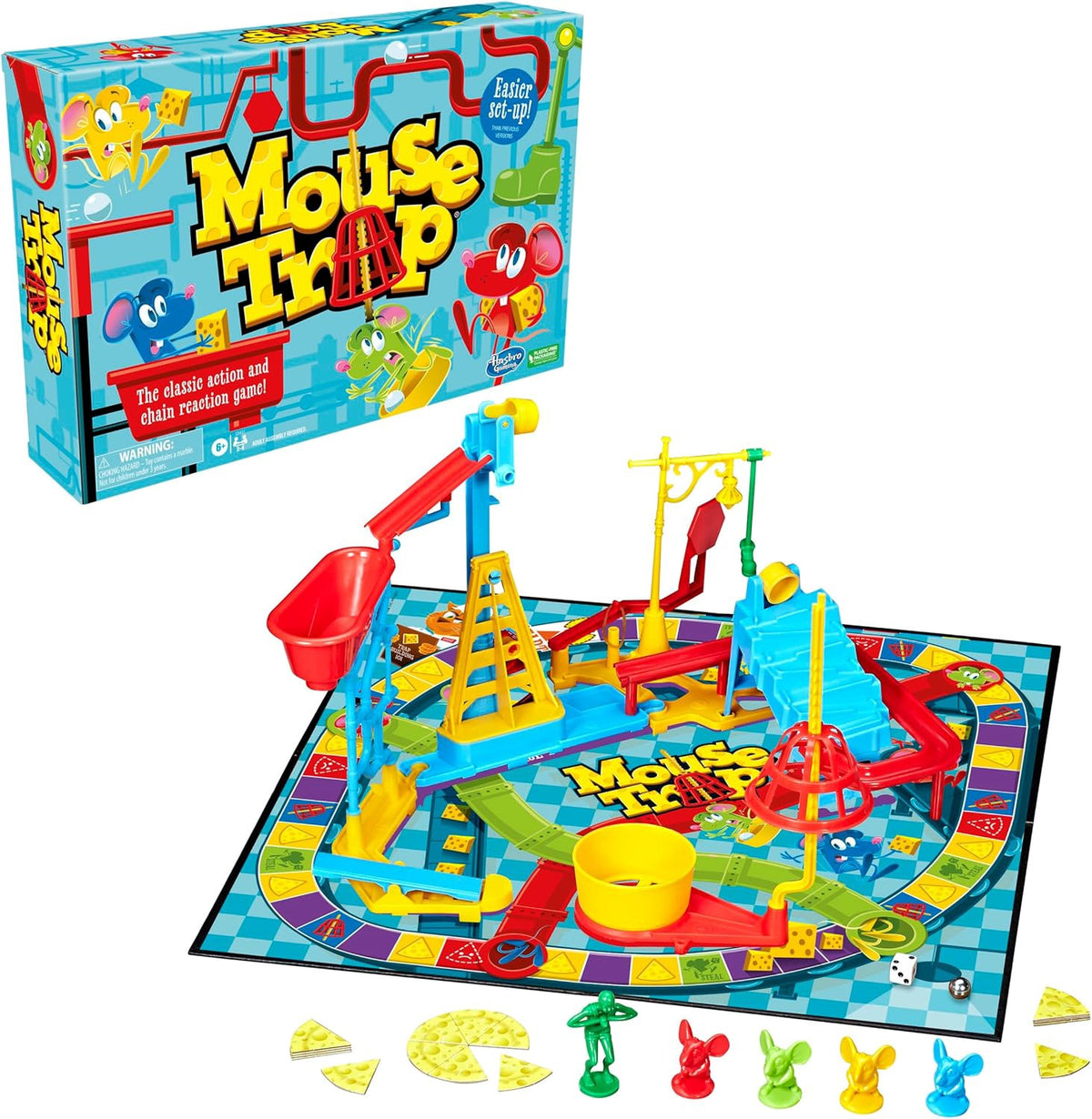 HASBRO Toy Game Board Mouse Trap