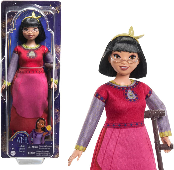 DISNEY Toy Doll Mattel Wish Dahlia of Rosas