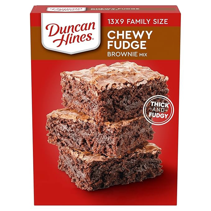 DUNCAN HINES Brownie Mix Chewy Fudge / Milk Chocolate 18OZ